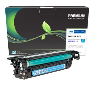 MSE Remanufactured Cyan Toner Cartridge for HP 653A (CF321A)