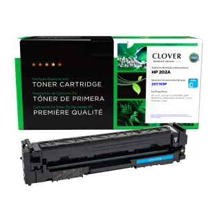 Clover Imaging Remanufactured Cyan Toner Cartridge for HP 202A (CF501A)