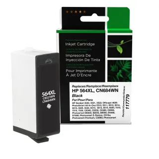 Clover Imaging Remanufactured High Yield Black Ink Cartridge for HP 564XL (CB321WN/CN684WN)