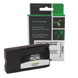 Clover Imaging Remanufactured High Yield Yellow Ink Cartridge for HP 952XL (L0S67AN)
