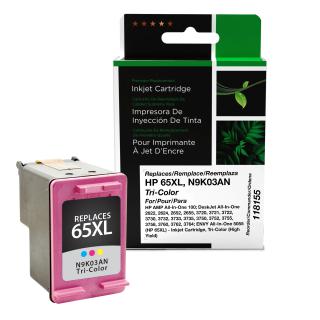 Clover Imaging Remanufactured High Yield Tri-Color Ink Cartridge for HP 65XL (N9K03AN)