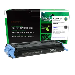 Clover Imaging Remanufactured Black Toner Cartridge for HP 124A (Q6000A)