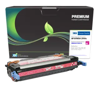 MSE Remanufactured Magenta Toner Cartridge for HP 314A (Q7563A)