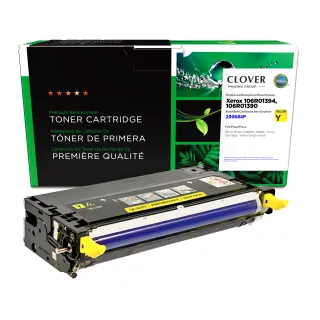Clover Imaging Remanufactured High Yield Yellow Toner Cartridge for Xerox 106R01394/106R01390