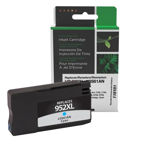 Clover Imaging Remanufactured High Yield Cyan Ink Cartridge
