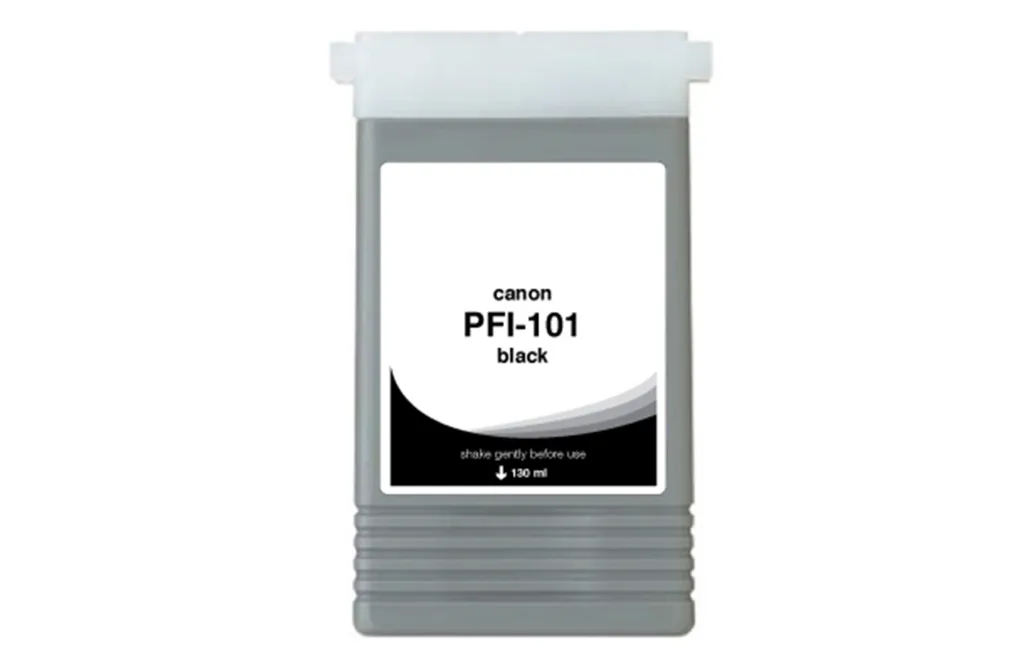 WF, Canon PFI-101 Ink Black
