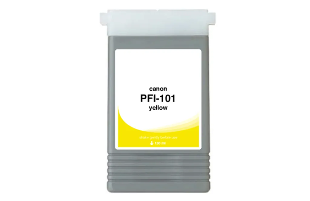 WF, Canon PFI-101 Ink Yellow