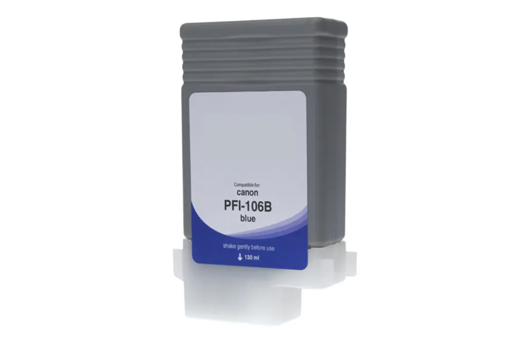 WF, Canon PFI-106 Ink Blue