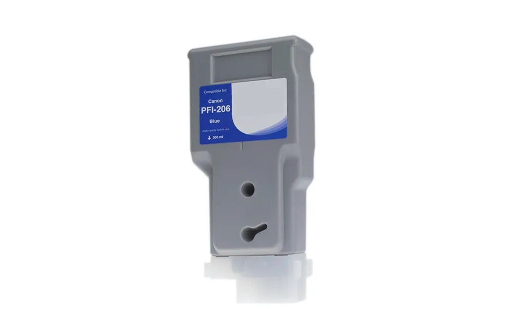 WF, Canon PFI-206 Ink Blue