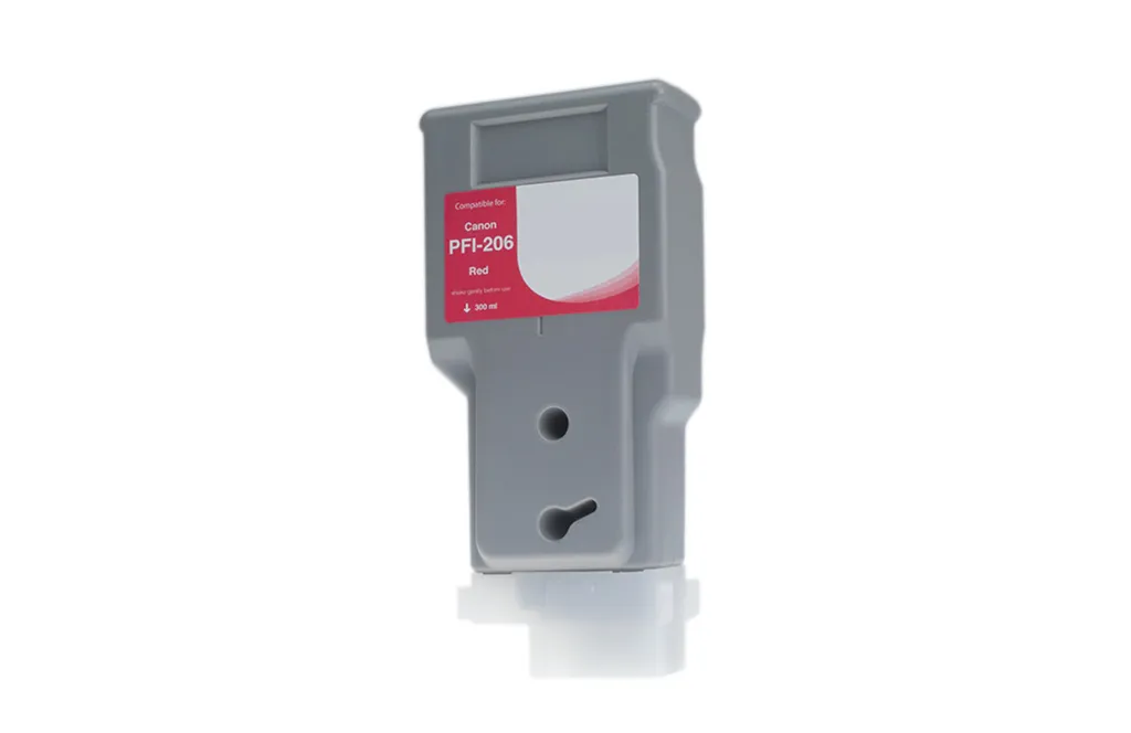 WF, Canon PFI-206 Ink Red