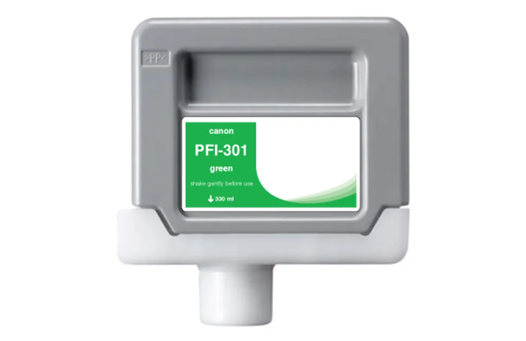 WF, Canon PFI-301 Ink Green