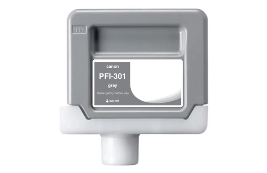 WF, Canon PFI-301 Ink Gray