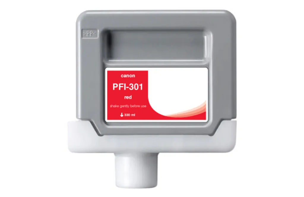 WF, Canon PFI-301 Ink Red