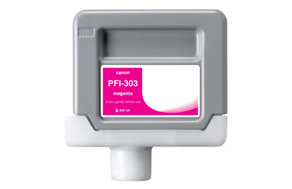 WF, Canon PFI-303 Ink Magenta