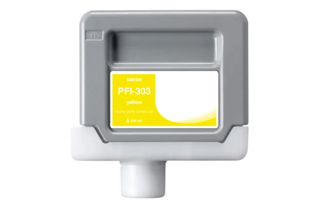 WF, Canon PFI-303 Ink Yellow