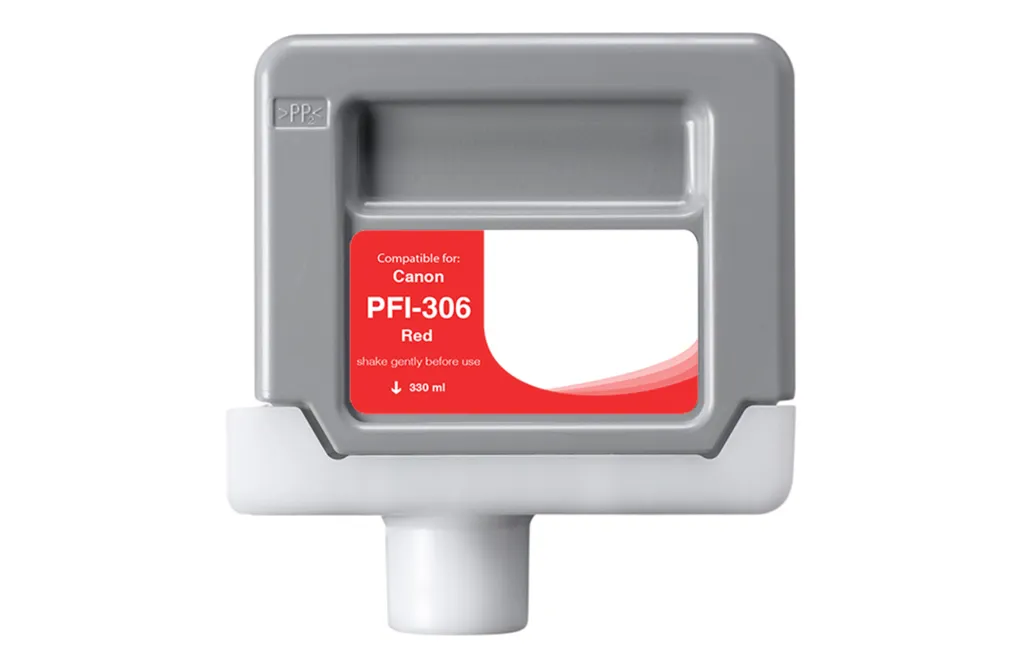 WF, Canon PFI-306 Ink Red
