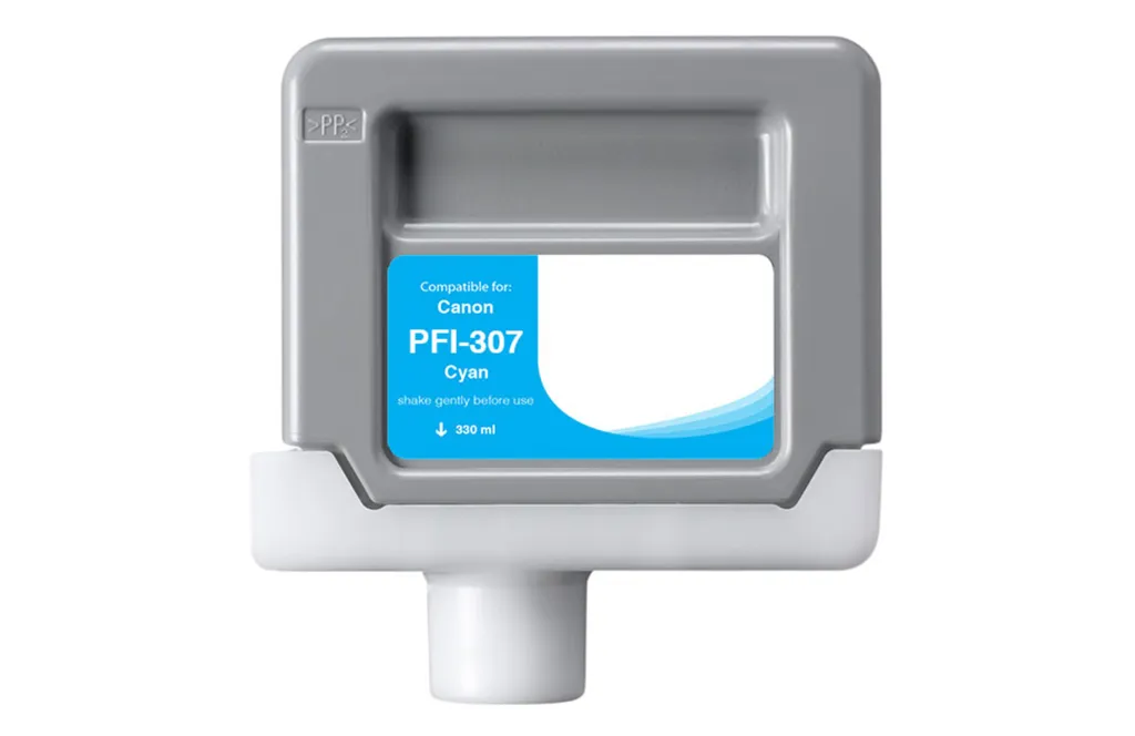 WF, Canon PFI-307 Ink Cyan