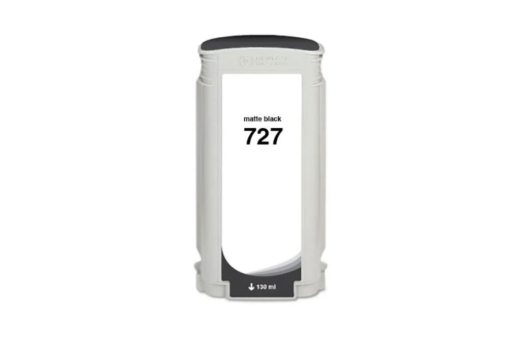 WF, HP 727 Ink Matte Black