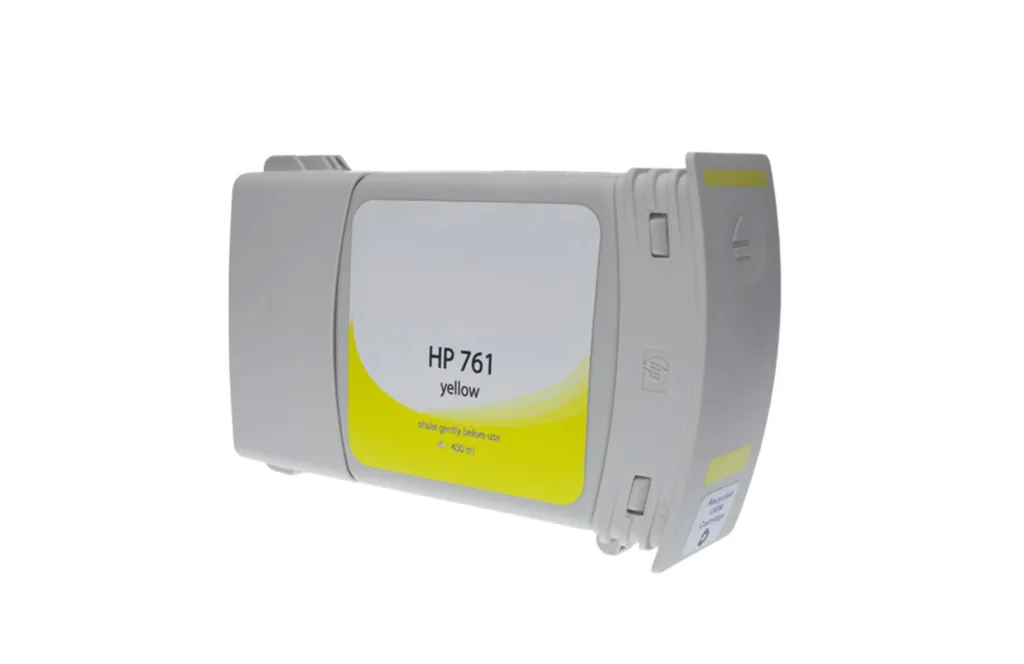 WF, HP 761 Ink Yellow