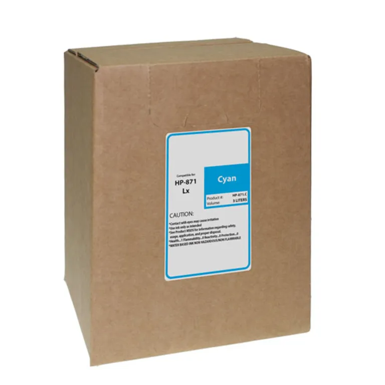 WF, HP 871 Ink Cyan
