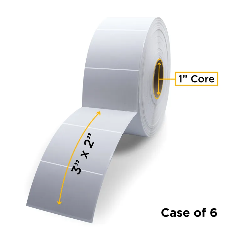 CIG, DT Label 3x2 (6/CS)