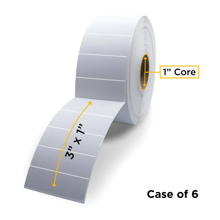CIG, TT Label 3x1 (6/CS)