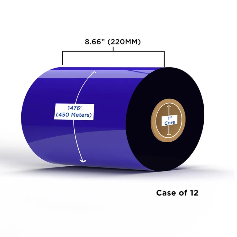 CIG, Zbr Wax 220mmx450M 12/CS