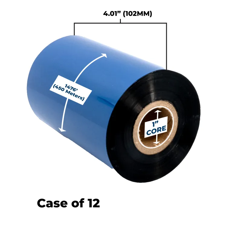 CIG, Zbr Wax 102mmx450M 12/CS