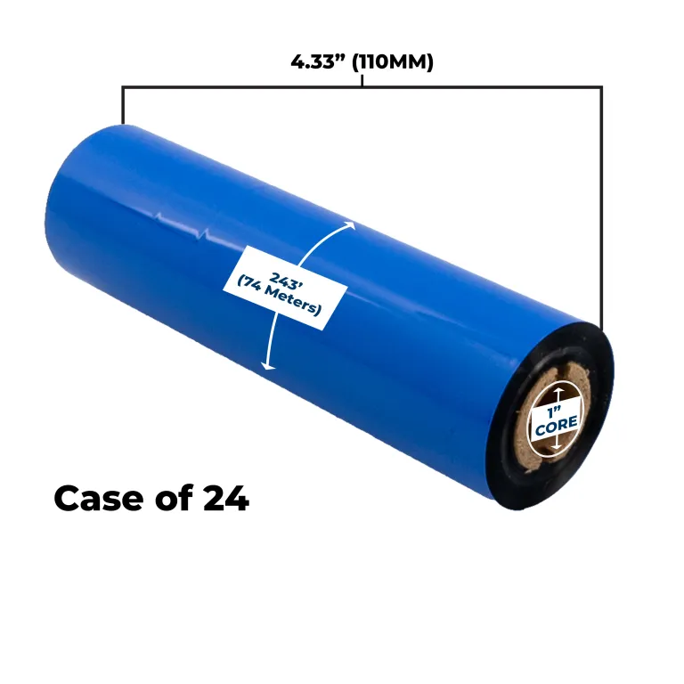 CIG, Zbr Wax 110mmx74M 24/CS