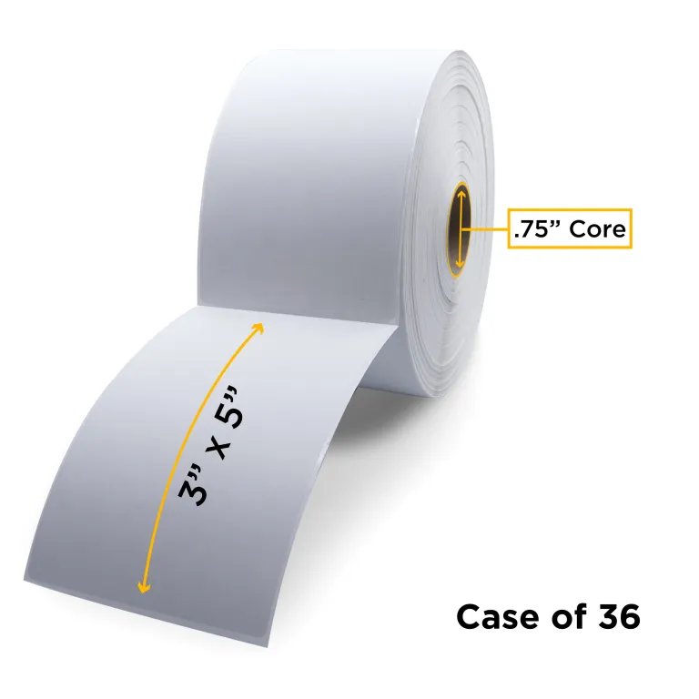 CIG, DT Label 3x5 (36/CS)