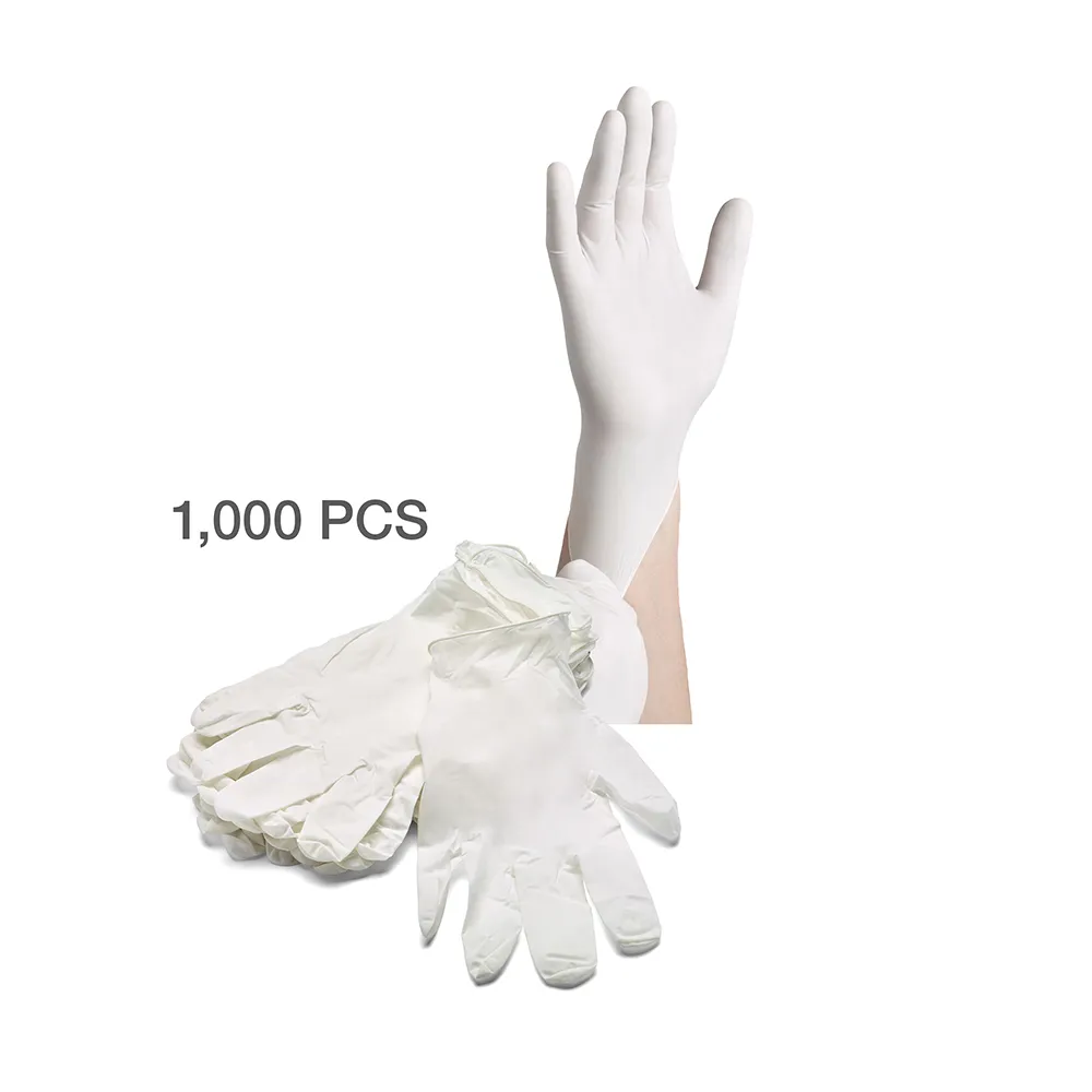 Disposable Latex Gloves Medium (Case of 1000) Clover Imaging Group USA