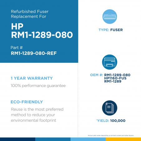 HP - HP1160-FUS, RM1-1289, RM1-1289-080