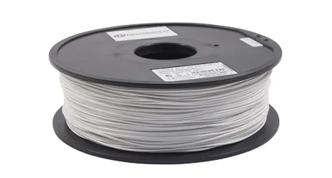 3D Filaments Non-OEM New PLA Filament, White - 1kg/roll
