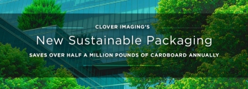 Clover Imaging’s Sustainable Packaging Switch Will Save Over Half a Million Pounds of Cardboard Annually
