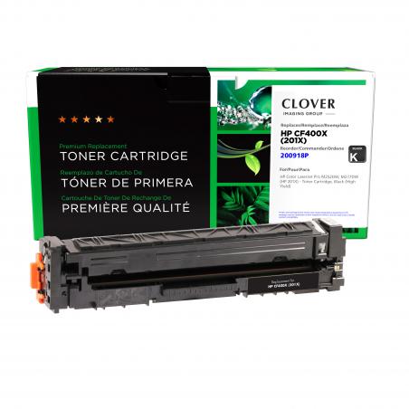 Clover Imaging Remanufactured High Yield Black Toner Cartridge for HP CF400X (HP 201X)