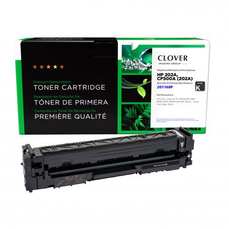 Clover Imaging Remanufactured Black Toner Cartridge for HP CF500A (HP 202A)