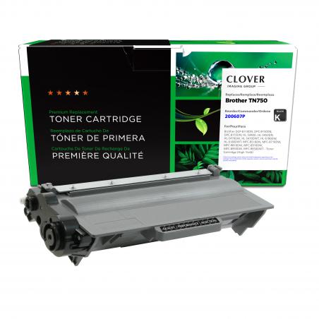 Clover Imaging Remanufactured High Yield Toner Cartridge for Brother TN750