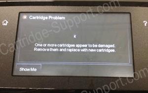 HP 970 Ink Cartridge Problem