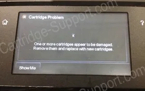 HP 970 Ink Cartridge Problem